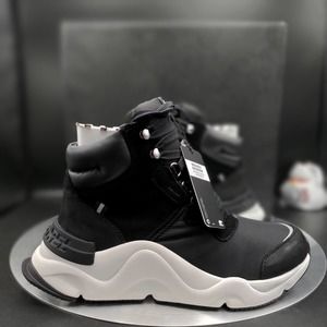 Sorel Kinetic RNEGD Conquest WP Boot 'Black/White' Women's Size 8.5 NL4400-010